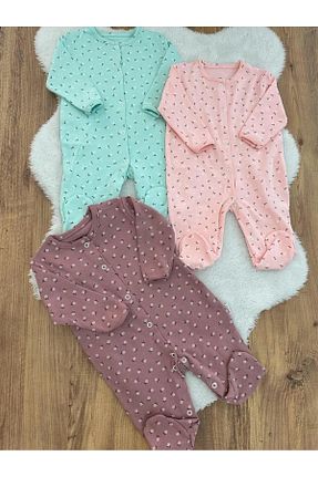 سرهمی خواب رنگی بچه گانه پنبه ای ENİA BABY - کد 899330277