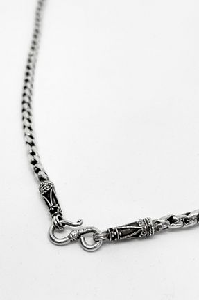 گردنبند نقره طوسی زنانه 925 عیار oya silver - کد 901148220