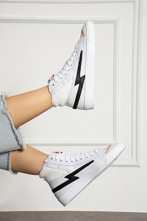 کفش اسنیکر مشکی زنانه بند دار ZENOM SNEAKERS - کد 901155854
