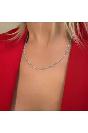 گردنبند نقره رنگی زنانه 925 عیار Daniel Angelson - کد 902252999