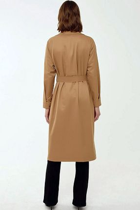 ترنچکت قهوه ای زنانه پلی استر MissThetis - کد 902256629