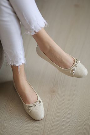 بابت بژ زنانه چرم خالص EREN SHOES BAG - کد 901161585