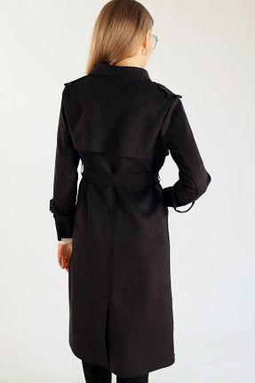 ترنچکت مشکی زنانه پلی استر CoolLook - کد 902716114