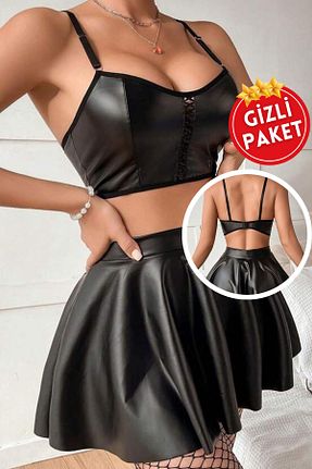 لباس مشکی زنانه بافتنی RUKOD - کد 889728580