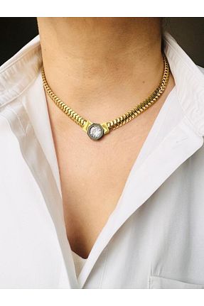 گردنبند استیل ( فولاد ) متالیک استیل (فولاد) DEVİ fashion - کد 901161195