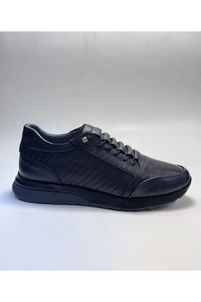 کفش اسنیکر مشکی مردانه چرم اصل Greyybull Shoes - کد 890465972