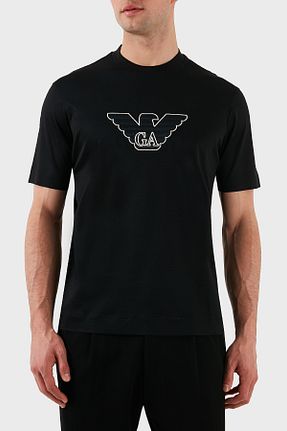 تیشرت مشکی مردانه رگولار Emporio Armani - کد 902332820