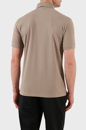 پولوشرت بژ مردانه Liyosel Emporio Armani - کد 902332823