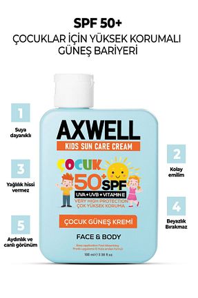 کرم ضد آفتاب کودک AXWELL - کد 276344512