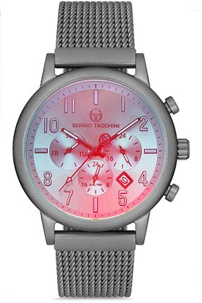ساعت مچی طلائی مردانه 36-40 میلی متر Sergio Tacchini - کد 77877225