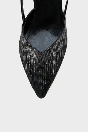 کفش پاشنه بلند کلاسیک مشکی زنانه پاشنه ضخیم Capone Outfitters - کد 900036408