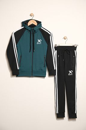 ست گرمکن مشکی بچه گانه پاچه تنگ Zaziko Kids - کد 900103668