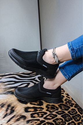کفش کژوال مشکی زنانه چرم مصنوعی Afşin - کد 889984170
