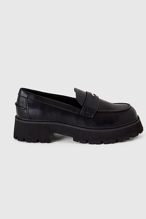 کفش کژوال مشکی زنانه پاشنه پر United Colors of Benetton - کد 900139283
