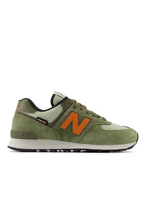 کفش اسنیکر سبز زنانه بند دار New Balance - کد 846490219