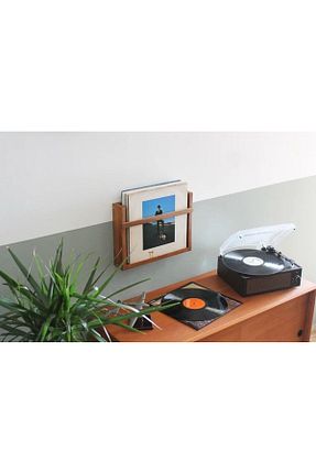 قفسه دیواری قهوه ای 35 سانتی متر inva concept - کد 900143003