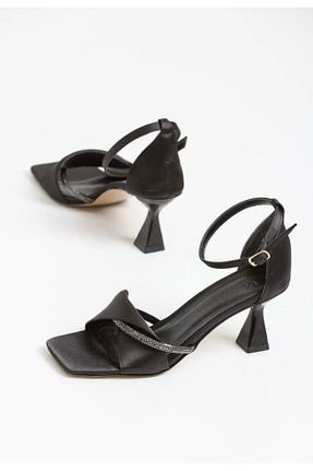 صندل مشکی زنانه پاشنه نازک MODA27 - کد 900156651