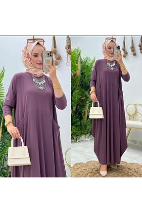 لباس حجاب صورتی زنانه Relaxed NİSUM MODA - کد 892030685