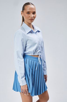 پیراهن رنگی زنانه کراپ EMMAS CLOTHİNG - کد 900164081