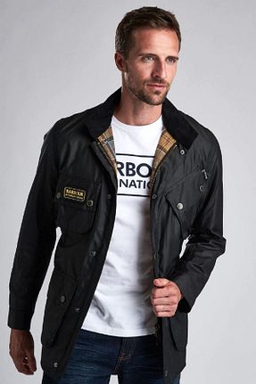 کاپشن مشکی مردانه Barbour - کد 46573590