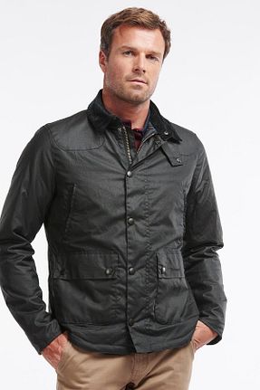 کت مشکی مردانه بدون آستر Barbour - کد 768212583