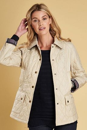 کاپشن قهوه ای زنانه رگولار Barbour - کد 38628738