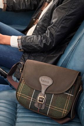 کیف دوشی قهوه ای زنانه Barbour - کد 769842987