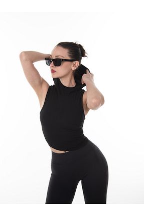 بلوز مشکی زنانه ساده urbvn - کد 900232409