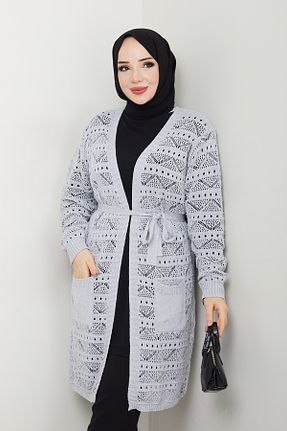 رویه حجاب طوسی زنانه رگولار Pamuk Butik - کد 900253977