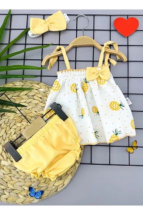 ست نوزادی زرد بچه گانه Butik - کد 925599525