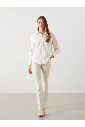 شلوار نباتی زنانه پنبه ای LC Waikiki - کد 900266466