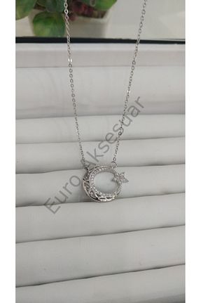 گردنبند استیل ( فولاد ) زنانه استیل ضد زنگ Genel Markalar - کد 900276190