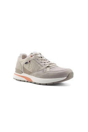 کفش اسنیکر بژ مردانه بند دار U.S. Polo Assn. - کد 900277663