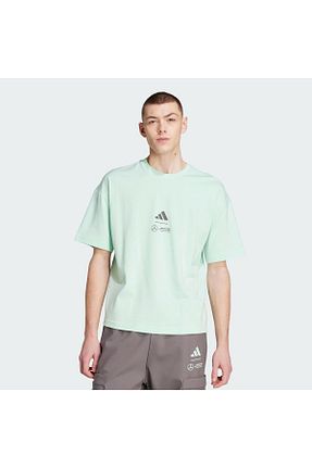تیشرت اسپرت سبز مردانه رگولار adidas - کد 900277637