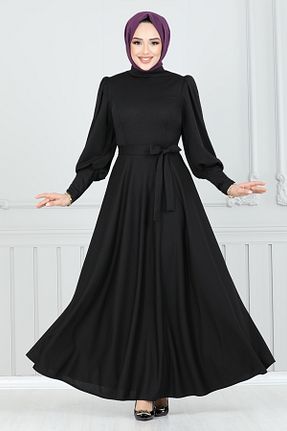 لباس مشکی زنانه بافتنی ModaMerve - کد 901432768