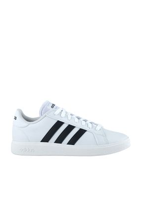 کفش اسنیکر فیروزه ای زنانه بند دار adidas - کد 329535467