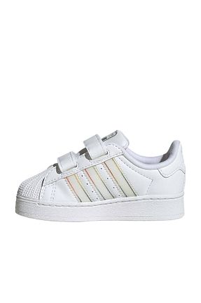 کفش اسنیکر سفید بچه گانه پارچه ای adidas - کد 900169281