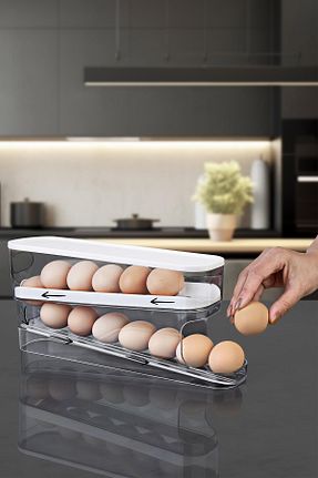 نظم دهنده یخچال پلاستیک Okyanus Home - کد 854376454