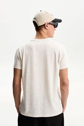 تیشرت طوسی مردانه Relaxed Bershka - کد 900412155
