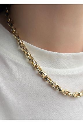 گردنبند استیل ( فولاد ) طلائی زنانه روکش طلا XUPING JEWELRY - کد 900431745