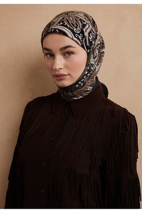 روسری قهوه ای مودال Fresh - کد 900290715