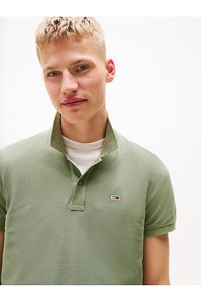 پولوشرت سبز مردانه پنبه ای Tommy Hilfiger - کد 900292826