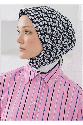دستمال گردن مشکی زنانه پنبه ای Emproyal - کد 846433400