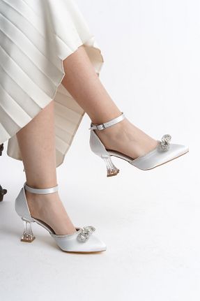 کفش مجلسی طوسی زنانه پارچه ای Limeo - کد 900304787