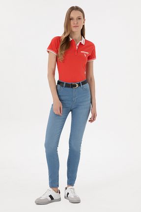 شلوار آبی زنانه پارچه U.S. Polo Assn. - کد 834579352