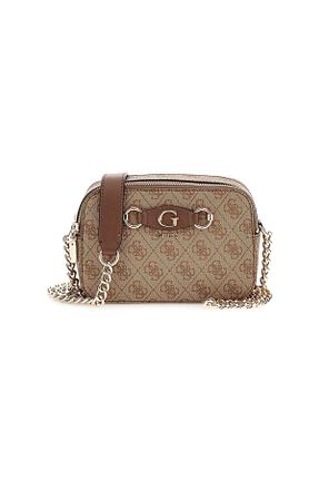 کیف دوشی قهوه ای زنانه پلی اورتان Guess - کد 900304110