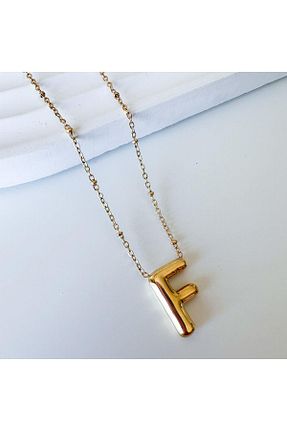 گردنبند استیل ( فولاد ) طلائی زنانه استیل (فولاد) VenüsDesign - کد 766024450