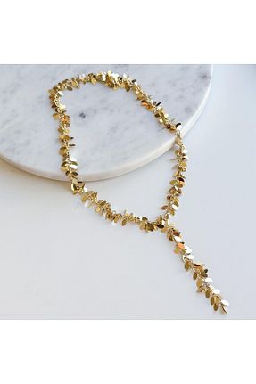 گردنبند استیل ( فولاد ) طلائی استیل (فولاد) VenüsDesign - کد 865185906