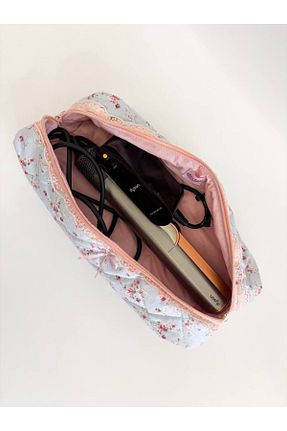 کیف آرایش صورتی girlsybags - کد 901678288