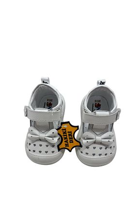 کفش کژوال سفید بچه گانه چرم خالص NİNO BEBE - کد 893964872